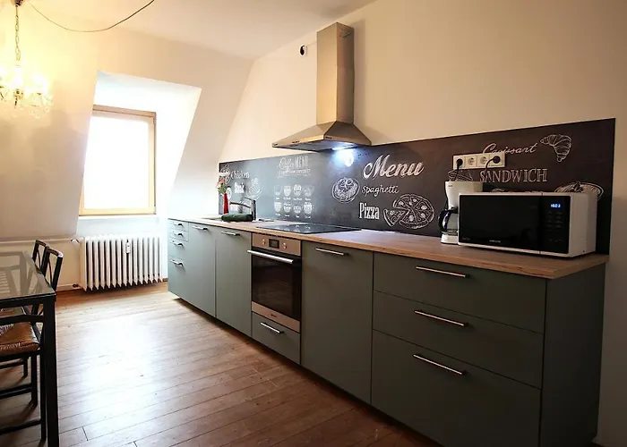 Zentrale Stadtwohnung - Direkt Am Main, Park-ausblick Appartamento